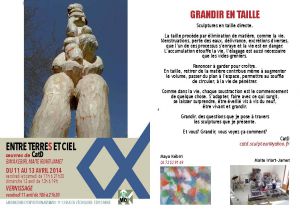 Expo: Entre terres et ciel - grandir en taille
